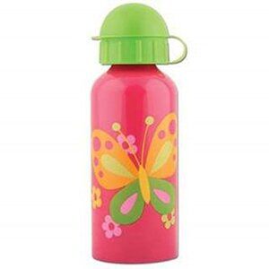 NWT Stephen Joseph Stainless Steel Water Bottle Butterfly